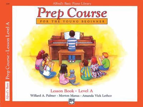 Paperback Alfred's Basic Piano Library: Prep Course Lesson Level A Book