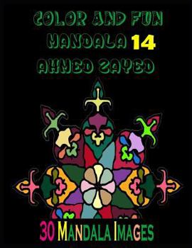 Paperback Color And Fun Mandala 14: 30 Mandala Images for adults relaxation Book