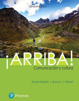Printed Access Code Standalone Mylab Spanish with Pearson Etext for ¡Arriba!: Comunicación Y Cultura -- Access Card (Single Semester) Book