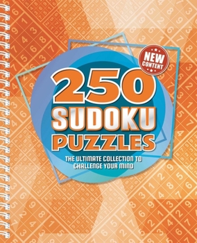 Spiral-bound 250 Sudoku Puzzles: 250 Easy to Hard Sudoku Puzzles for Adults Book