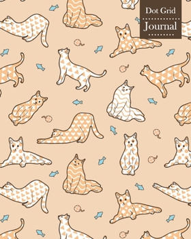 Dot Grid Journal: Notebook Planner with Unique Cat Themed Cover Design