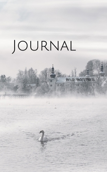 Paperback Journal: swan lake castle water swans medieval beautiful Book