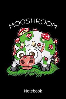 Notebook - Mooshroom: Cute Cow with Mooshrooms