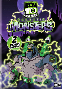 DVD Ben 10 Omniverse: Galactic Monsters Book