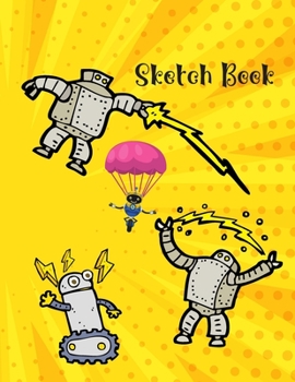 Paperback Sketch Book: For children / kids drawing doodling writing Book
