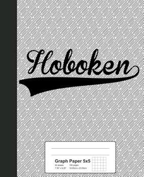 Paperback Graph Paper 5x5: HOBOKEN Notebook Book