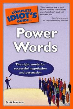 Paperback The Complete Idiot's Guide to Power Words Book