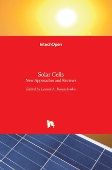 Hardcover Solar Cells: New Approaches and Reviews Book