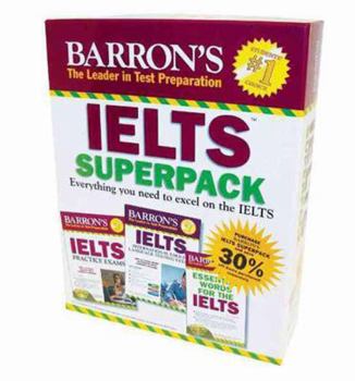 Paperback Barron's IELTS (Books & CDs) 2nd Edition Book