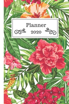 Weekly Planner 2020: Agenda Calendar Notebook / Flower Design for Women