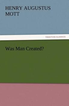 Paperback Was Man Created? Book