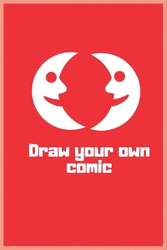 Paperback Blank comic book for kids: Draw your own comic: Gift Idea -120 Pages \ 6*9 Matte Finish-soft cover Book