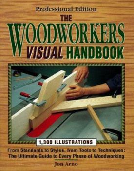 Hardcover The Woodworkers Visual Handbook: From Standards to Styles, from Tools to Techniques: The Ultimate Guide to Every Phase of Woodworking Book