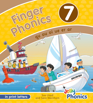 Board book Finger Phonics Book 7: In Print Letters (American English Edition) Book