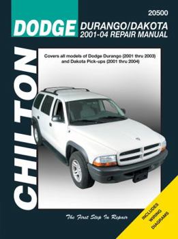 Paperback Dodge Durango/Dakota 2001-2004 Book