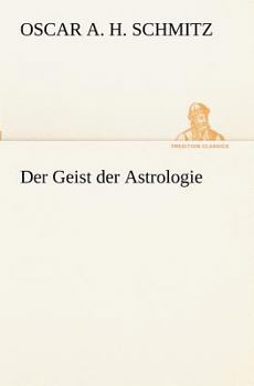 Paperback Der Geist der Astrologie [German] Book