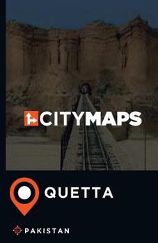 Paperback City Maps Quetta Pakistan Book