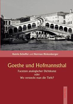 Paperback Goethe und Hofmannsthal [German] Book