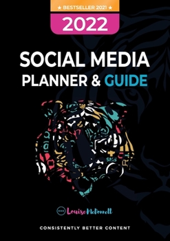 Paperback 2022 Social Media Planner and Guide Book