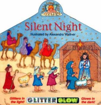 Board book Silent Night: Glitter Glow Book