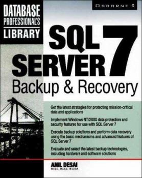 Paperback SQL Server 7 Backup and Recovery Book