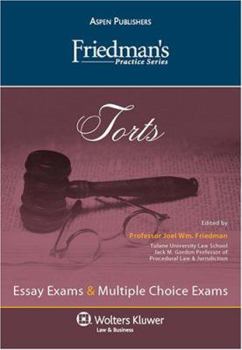 Paperback Friedman's Practice Series: Torts Book