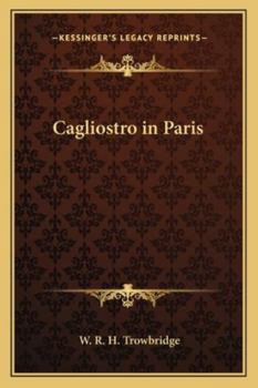 Paperback Cagliostro in Paris Book