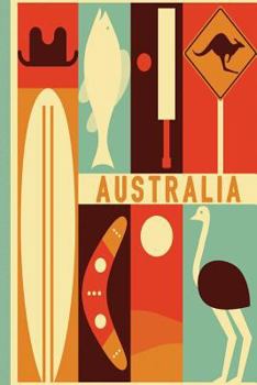 Paperback Australia Travel Journal: Wanderlust Book