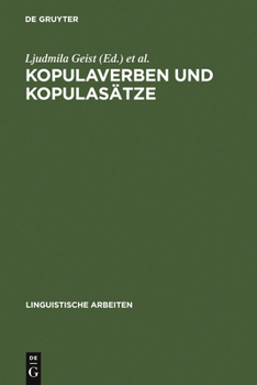 Hardcover Kopulaverben und Kopulasätze [German] Book