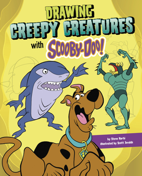 Hardcover Drawing Creepy Creatures with Scooby-Doo! Book