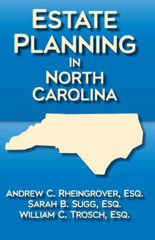 Paperback Estate Planning in North Carolina Book