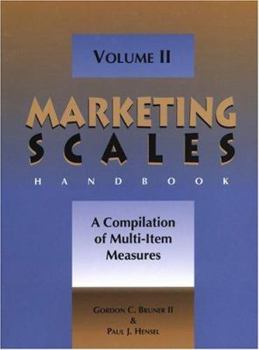Hardcover Marketing Scales Handbook, Volume II: A Compilation of Multi-Item Measures Book