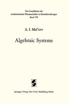 Paperback Algebraic Systems Book