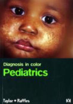 Paperback Diagnosis in Color: Pediatrics Book