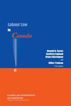 Paperback Labour Law in Canada Book