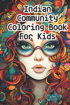 Paperback Indian Community Coloring Book For Kids Book
