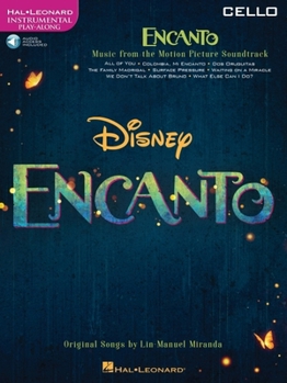 Paperback Encanto - Instrumental Play-Along for Cello (Book/Online Audio) Book