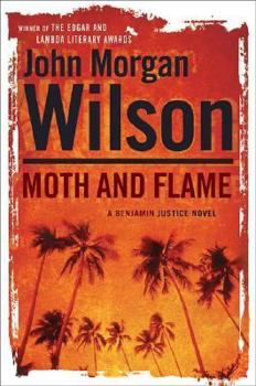 Hardcover Moth and Flame: A Benjamin Justice Novel Book