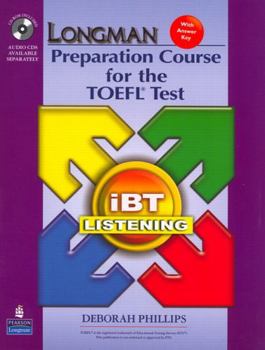 Hardcover Longman Preparation Course for the TOEFL IBT: Listening Book