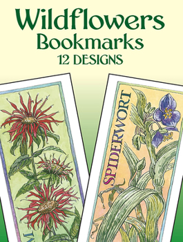 Wildflowers Bookmarks : 12 Designs