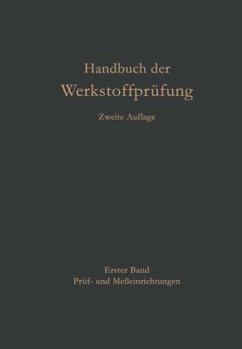 Paperback Prüf- Und Meßeinrichtungen [German] Book