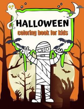 Paperback Halloween Coloring Book for Kids: Fun Halloween Coloring Pages Book