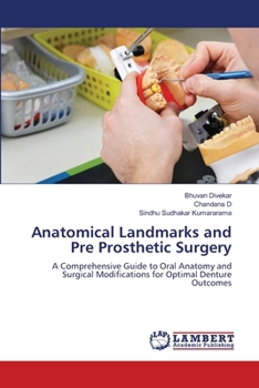 Paperback Anatomical Landmarks and Pre Prosthetic Surgery Book