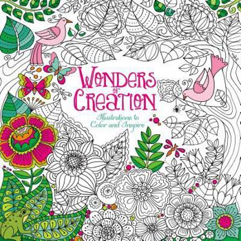 Paperback Wonders of Creation Coloring Book: Illustrations to Color and Inspire Book