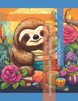 Paperback Slothy Scribbles: Cuddly Adventures for Little Artists Book