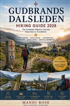 Paperback Gudbrandsdalsleden Hiking Guide 2026 Book