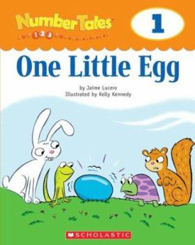 Paperback Number Tales: One Little Egg Book