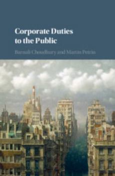 Hardcover Corporate Duties to the Public Book