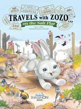 Hardcover Travels with Zozo...on the Salt Flat Book