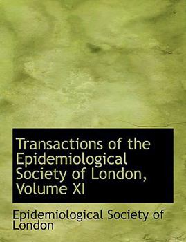 Transactions of the Epidemiological Society of London